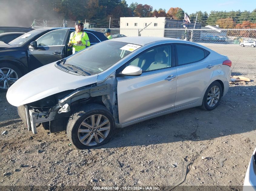 2015 Hyundai Elantra Se VIN: 5NPDH4AE5FH571765 Lot: 40638708