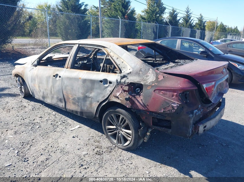 2017 TOYOTA CAMRY SE - 4T1BF1FK1HU714287