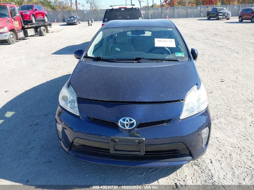 2014 Toyota Prius VIN: JTDKN3DU0E1777949 Lot: 40638730