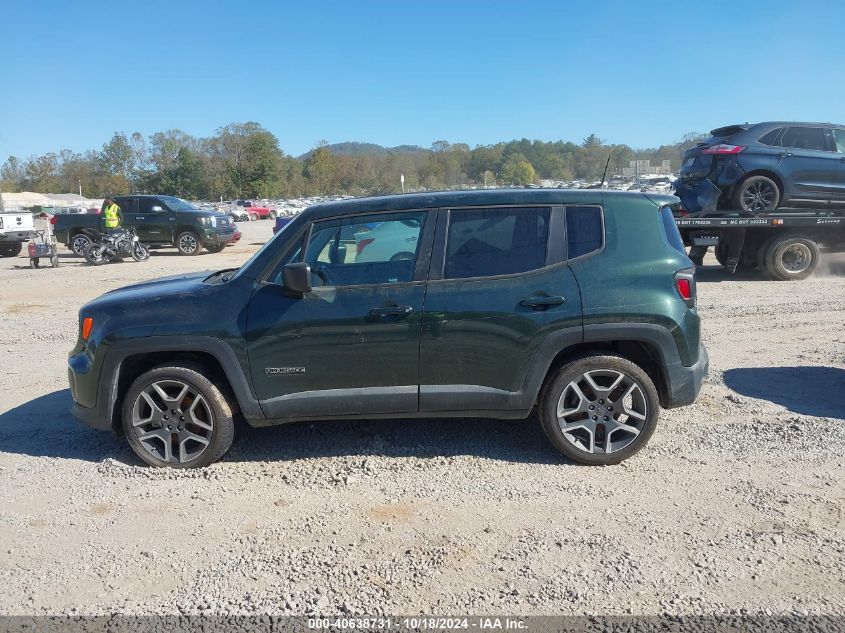 2021 Jeep Renegade Jeepster 4X4 VIN: ZACNJDAB5MPM37287 Lot: 40638731