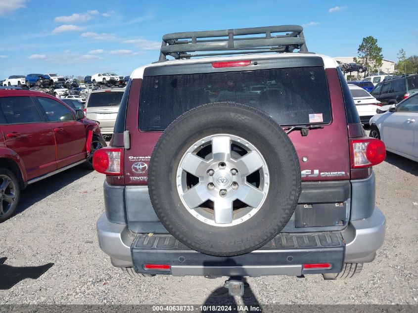 2007 Toyota Fj Cruiser VIN: JTEZU11F470018012 Lot: 40638733