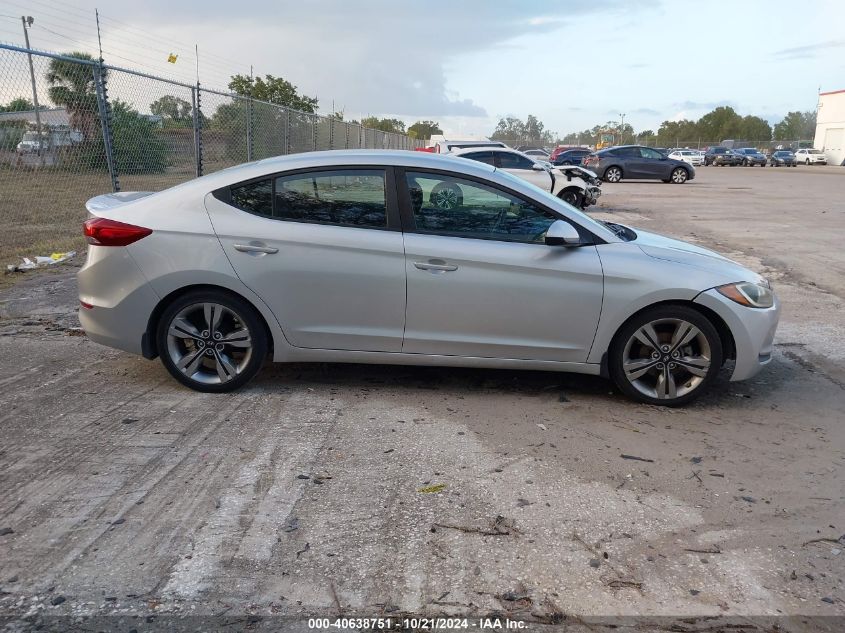 2018 Hyundai Elantra Se VIN: 5NPD74LF3JH235551 Lot: 40638751