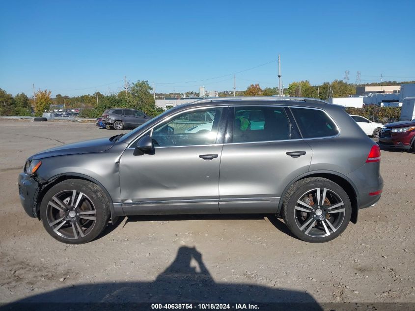 2014 Volkswagen Touareg Tdi Executive VIN: WVGEP9BP4ED011479 Lot: 40638754