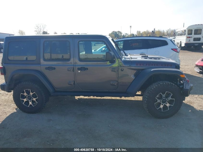 2018 Jeep Wrangler Unlimited Rubicon 4X4 VIN: 1C4HJXFG7JW226712 Lot: 40638758