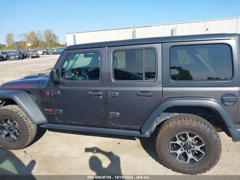 2018 Jeep Wrangler Unlimited Rubicon 4X4 VIN: 1C4HJXFG7JW226712 Lot: 40638758