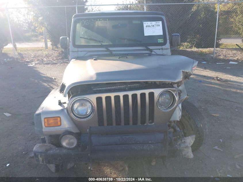 2004 Jeep Wrangler Sport VIN: 1J4FA49S24P715548 Lot: 40638759