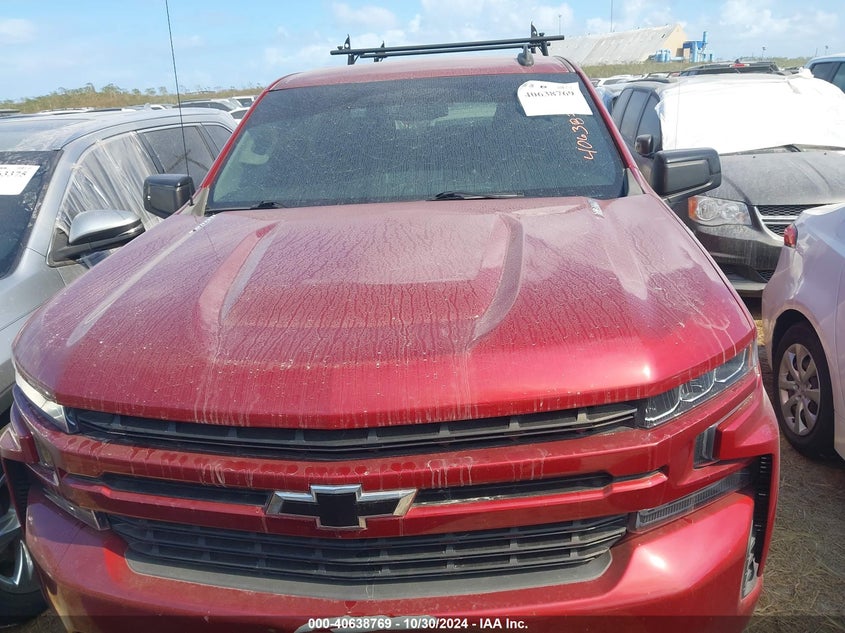 2020 CHEVROLET SILVERADO 1500 4WD  SHORT BED RST - 3GCUYEET2LG235509