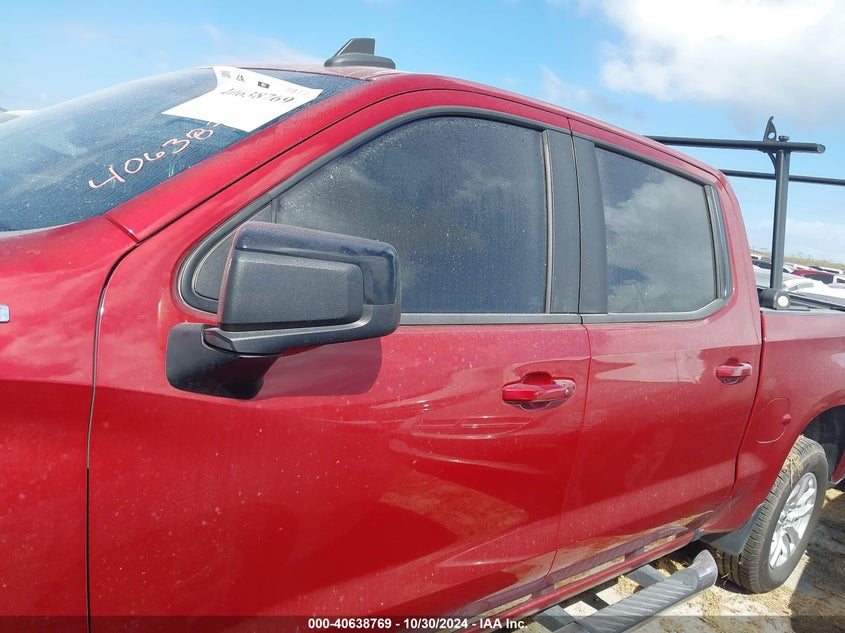 2020 CHEVROLET SILVERADO 1500 4WD  SHORT BED RST - 3GCUYEET2LG235509