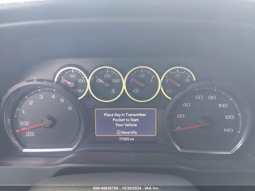 2020 CHEVROLET SILVERADO 1500 4WD  SHORT BED RST - 3GCUYEET2LG235509