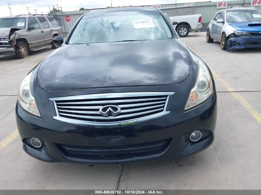 2010 Infiniti G37 Journey VIN: JN1CV6AP7AM204207 Lot: 40638792