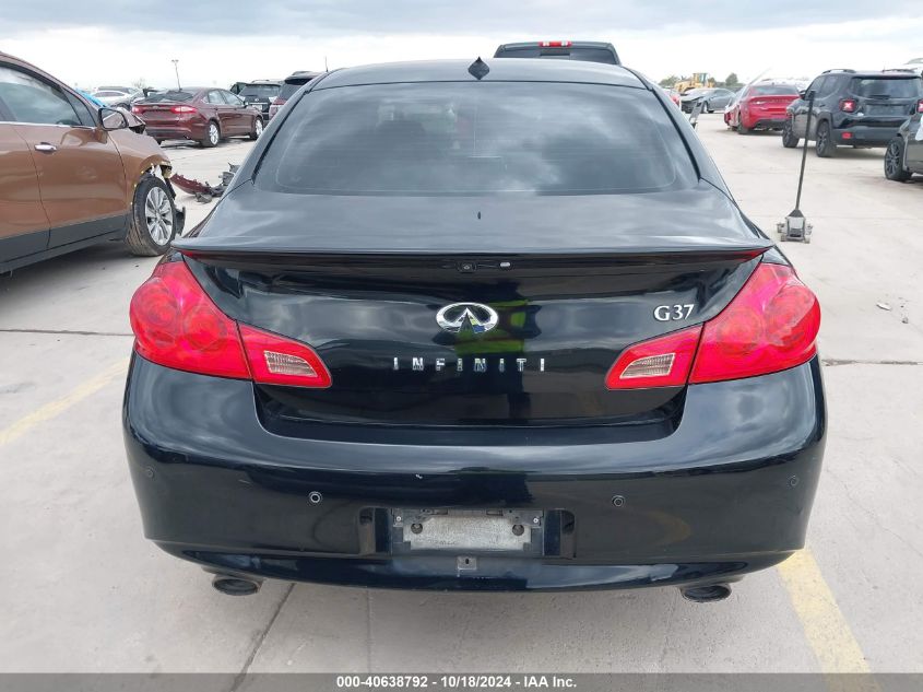 2010 Infiniti G37 Journey VIN: JN1CV6AP7AM204207 Lot: 40638792