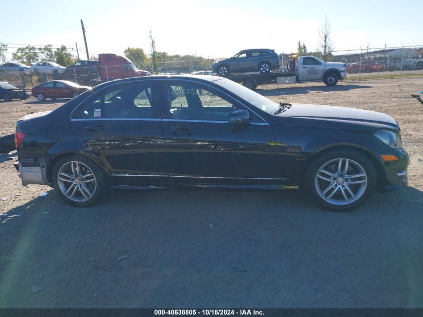 2014 Mercedes-Benz C 300 Luxury 4Matic/Sport 4Matic VIN: WDDGF8AB3ER302015 Lot: 40638805