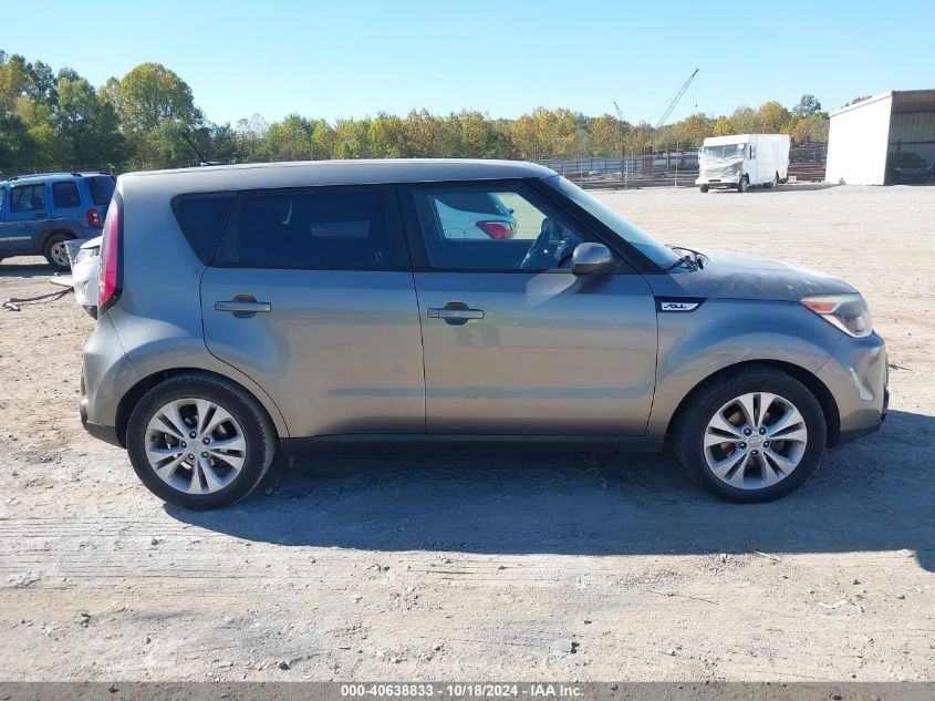 2016 Kia Soul + VIN: KNDJP3A54G7249785 Lot: 40638833