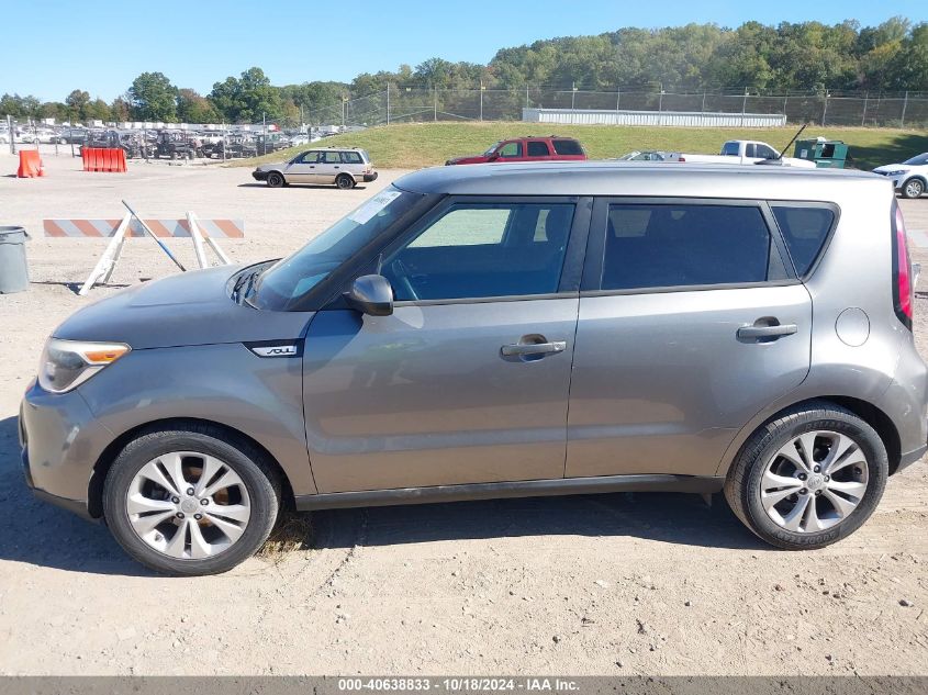 2016 Kia Soul + VIN: KNDJP3A54G7249785 Lot: 40638833