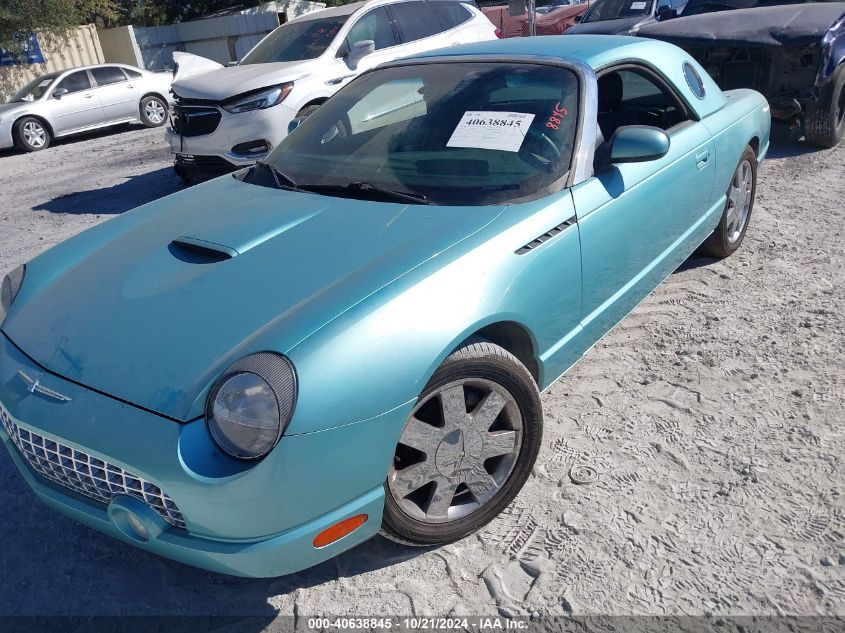 2002 Ford Thunderbird VIN: 1FAHP60A92Y115359 Lot: 40638845