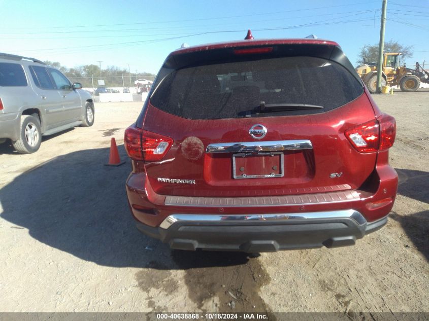 2020 Nissan Pathfinder Sv 2Wd VIN: 5N1DR2BNXLC634040 Lot: 40638868