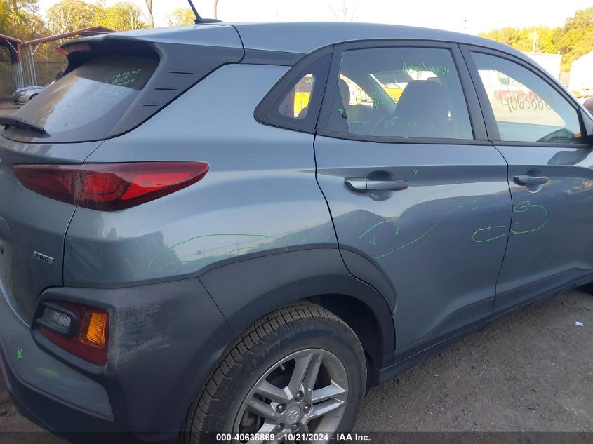 2019 Hyundai Kona Se VIN: KM8K1CAA4KU373998 Lot: 40638869