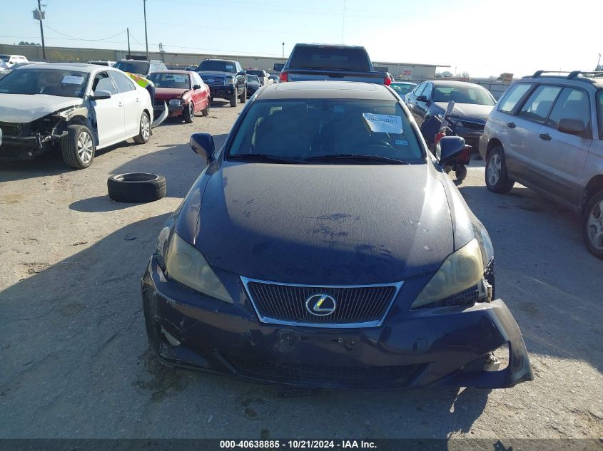 2007 Lexus Is 350 VIN: JTHBE262472007710 Lot: 40638885