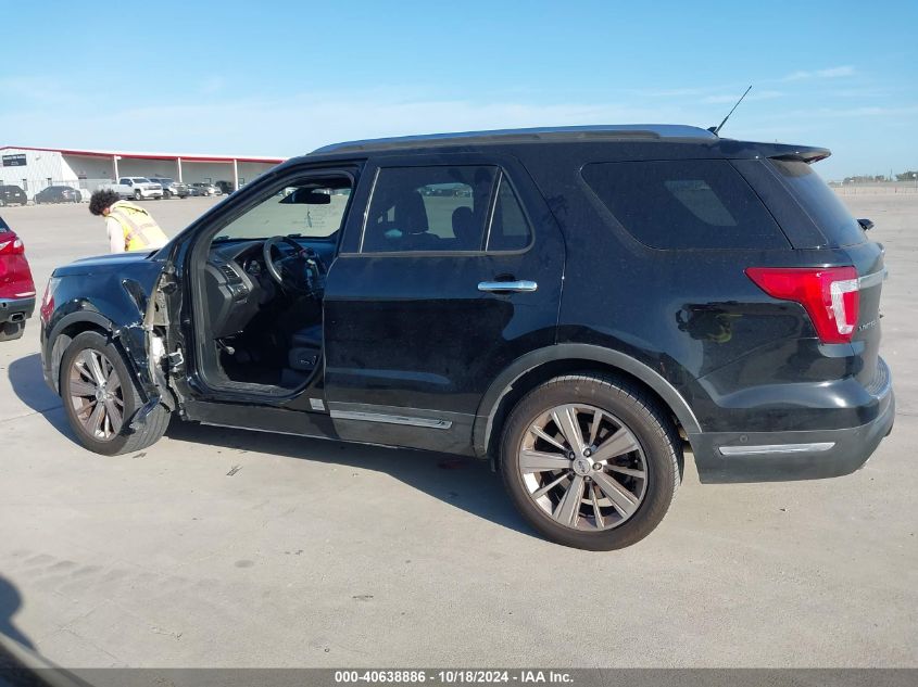 2018 Ford Explorer Limited VIN: 1FM5K7F84JGC69208 Lot: 40638886