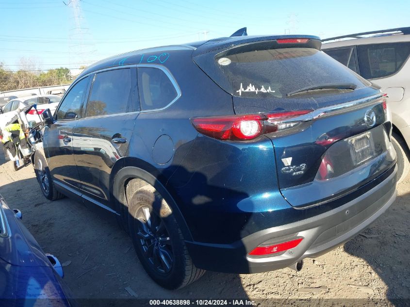 2021 Mazda Cx-9 Touring VIN: JM3TCBCY1M0509755 Lot: 40638898