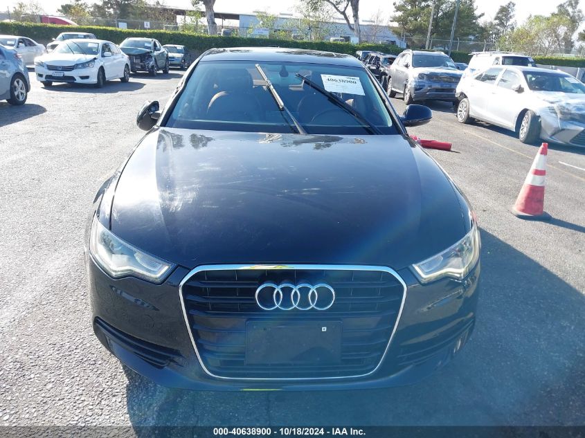 2013 Audi A6 2.0T Premium VIN: WAUDFAFC7DN031355 Lot: 40638900