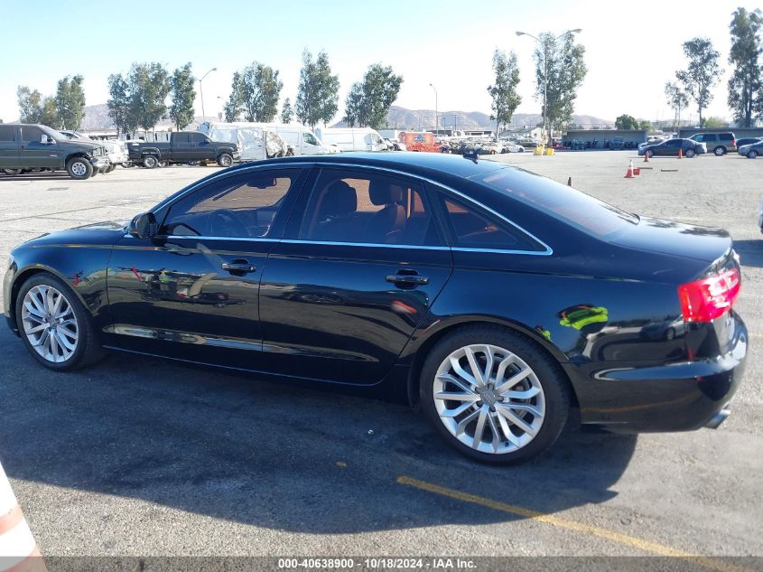 2013 Audi A6 2.0T Premium VIN: WAUDFAFC7DN031355 Lot: 40638900