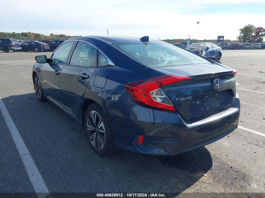 VIN 19XFC1F76GE217890 2016 Honda Civic, Ex-L no.3