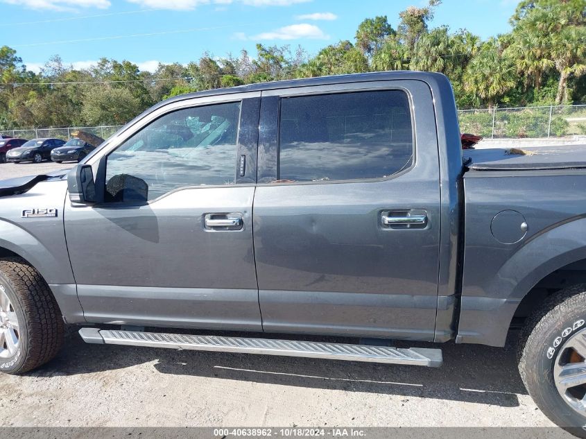 2019 Ford F-150 Xlt VIN: 1FTEW1E59KFD27592 Lot: 40638962