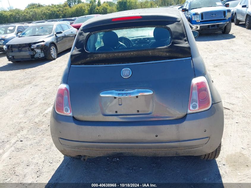 2012 Fiat 500C Pop VIN: 3C3CFFDR0CT120772 Lot: 40638965