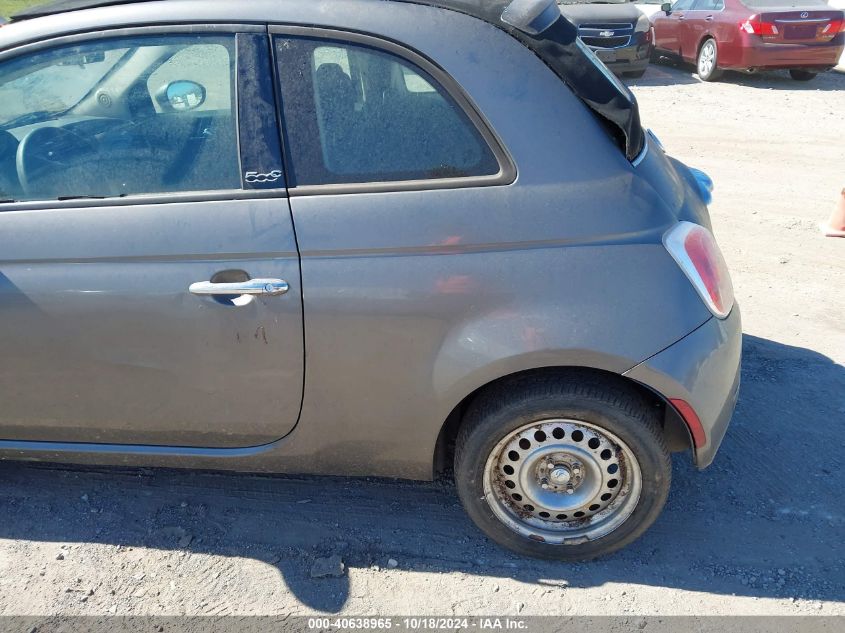 2012 Fiat 500C Pop VIN: 3C3CFFDR0CT120772 Lot: 40638965