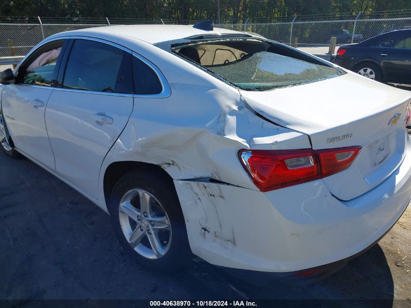 2022 Chevrolet Malibu Fwd Ls VIN: 1G1ZB5ST9NF210843 Lot: 40638970