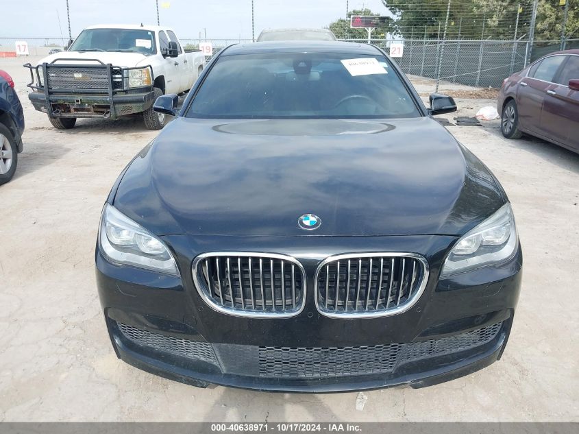 2015 BMW 750Li VIN: WBAYE8C58FD780712 Lot: 40638971