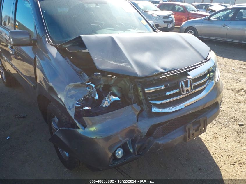 2013 Honda Pilot Ex VIN: 5FNYF4H4XDB003124 Lot: 40638992