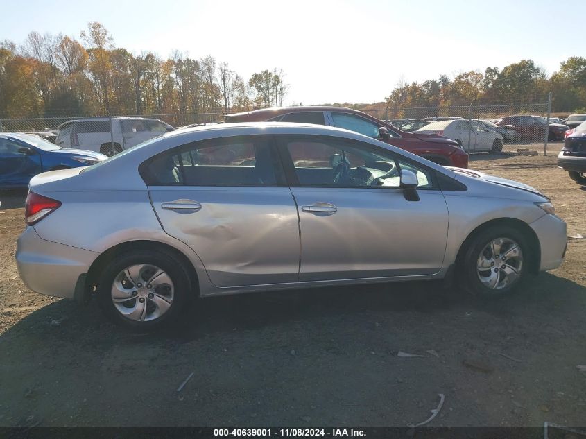 2013 HONDA CIVIC LX - 2HGFB2F50DH570232