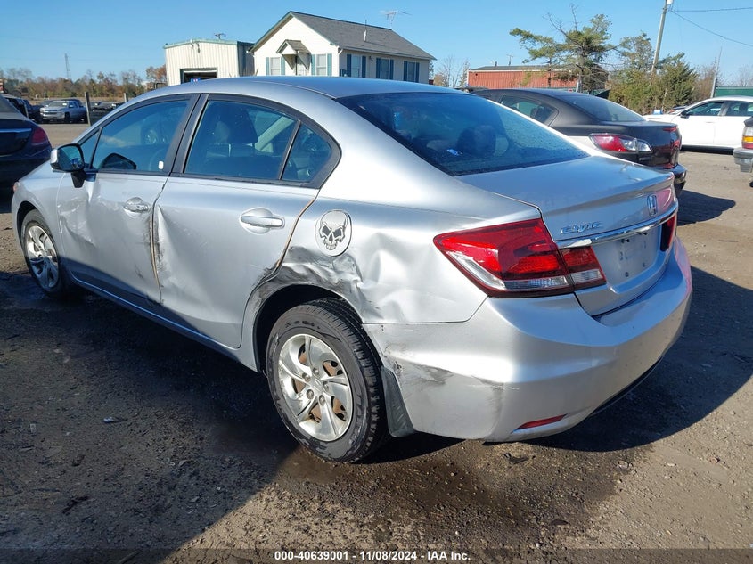 2013 HONDA CIVIC LX - 2HGFB2F50DH570232