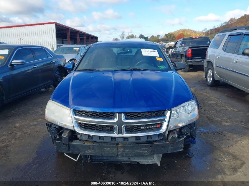 2012 Dodge Avenger Sxt VIN: 1C3CDZCB3CN312795 Lot: 40639010