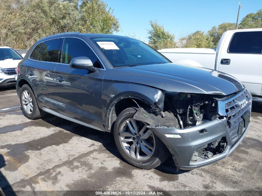 2020 Audi Q5 Premium 45 Tfsi Quattro S Tronic/Titanium Premium 45 Tfsi Quattro S Tronic VIN: WA1ANAFY7L2029460 Lot: 40639026