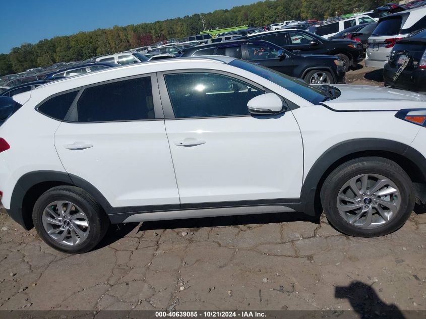 2018 Hyundai Tucson Sel Plus VIN: KM8J33A40JU613269 Lot: 40639085