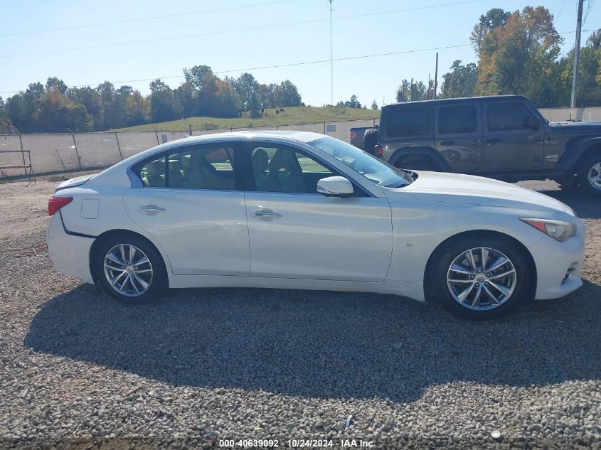 2014 Infiniti Q50 Premium VIN: JN1BV7AP8EM676519 Lot: 40639092