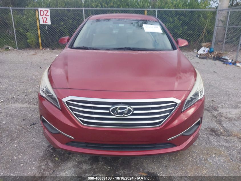 2016 Hyundai Sonata Se VIN: 5NPE24AF8GH414991 Lot: 40639108