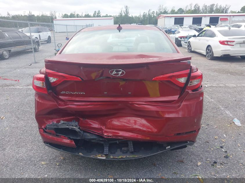 2016 HYUNDAI SONATA SE - 5NPE24AF8GH414991