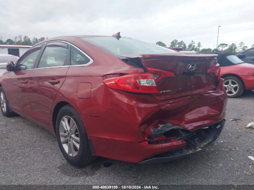 2016 Hyundai Sonata Se VIN: 5NPE24AF8GH414991 Lot: 40639108