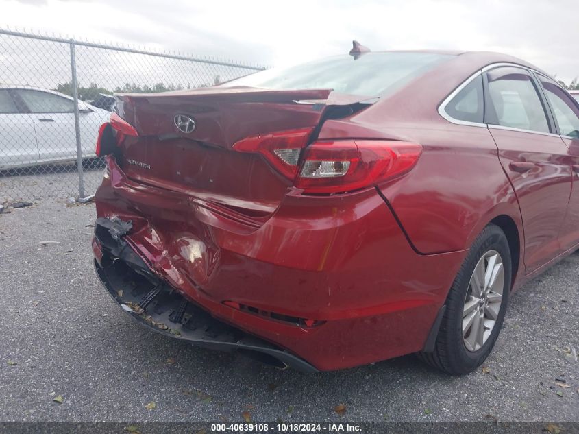 2016 Hyundai Sonata Se VIN: 5NPE24AF8GH414991 Lot: 40639108