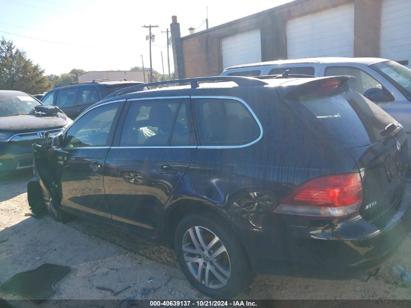 2011 Volkswagen Jetta Sportwagen Tdi VIN: 3VWPL7AJXBM653907 Lot: 40639137