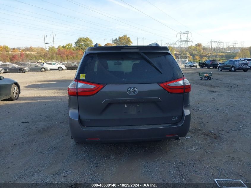 2016 Toyota Sienna Xle 7 Passenger VIN: 5TDDK3DC6GS129854 Lot: 40639140