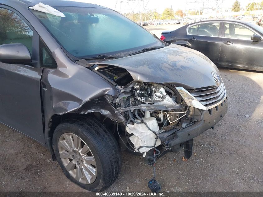 2016 Toyota Sienna Xle 7 Passenger VIN: 5TDDK3DC6GS129854 Lot: 40639140