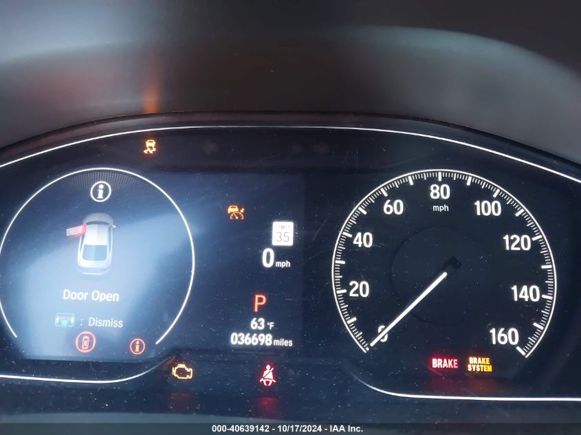 2022 Honda Accord Lx VIN: 1HGCV1F16NA017909 Lot: 40639142