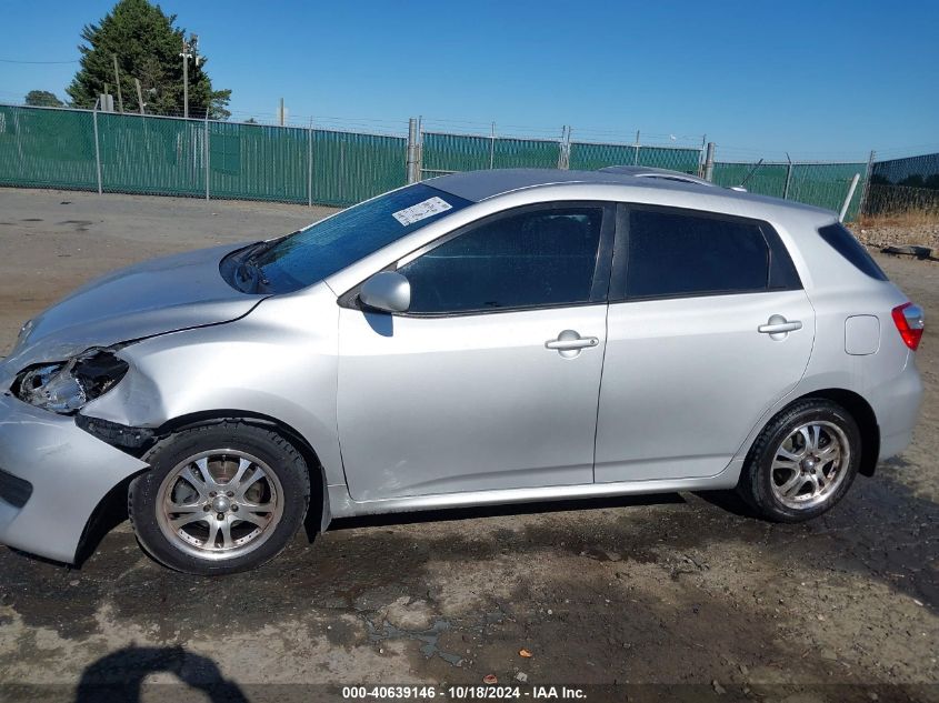 2009 Toyota Matrix VIN: 2T1KU40E49C129250 Lot: 40639146