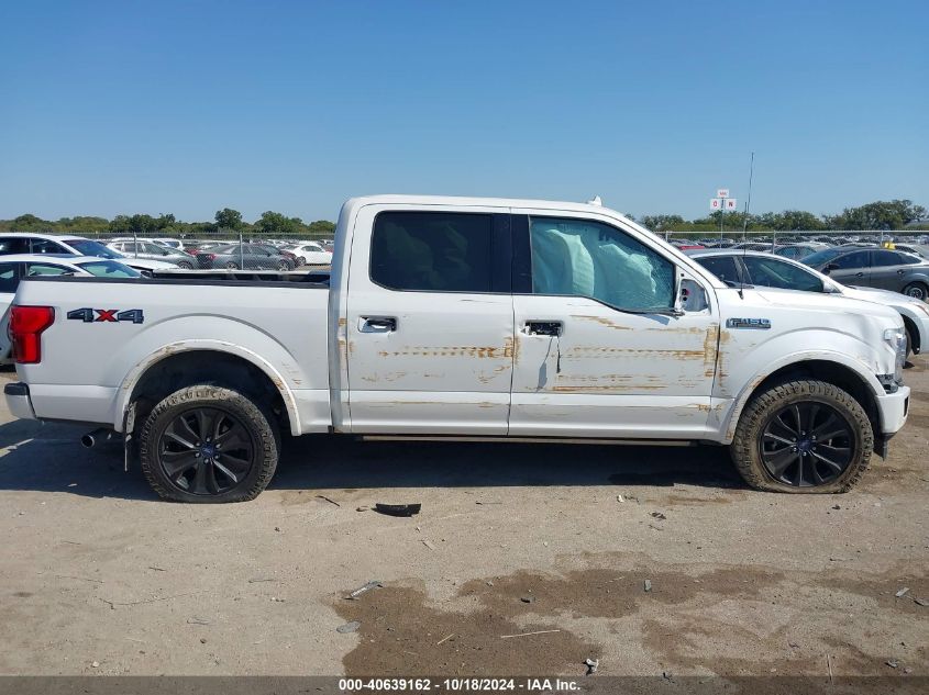 2019 FORD F-150 PLATINUM - 1FTEW1E50KFA68619