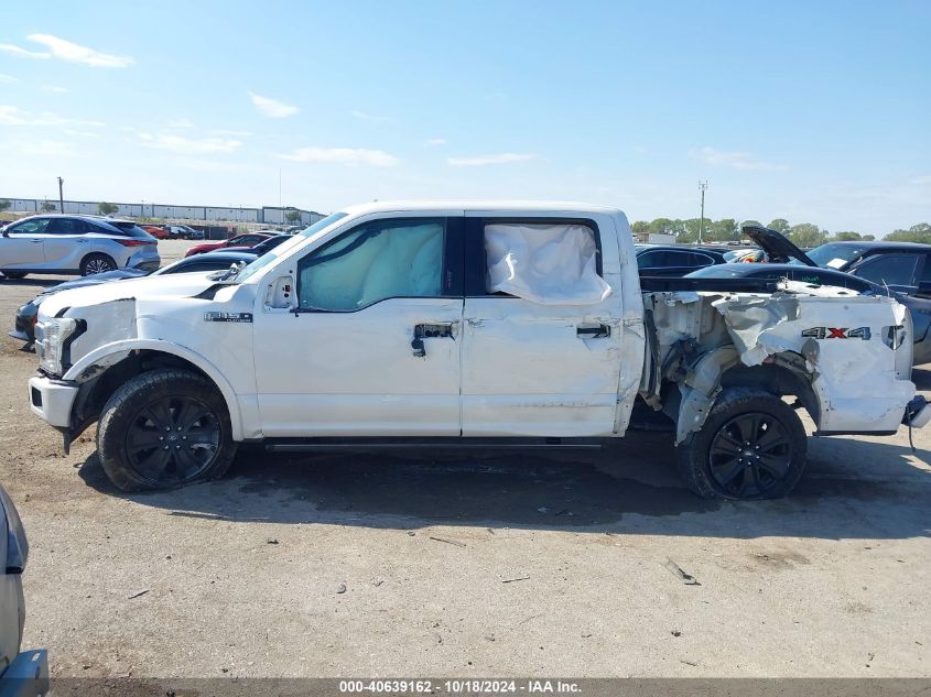 2019 FORD F-150 PLATINUM - 1FTEW1E50KFA68619